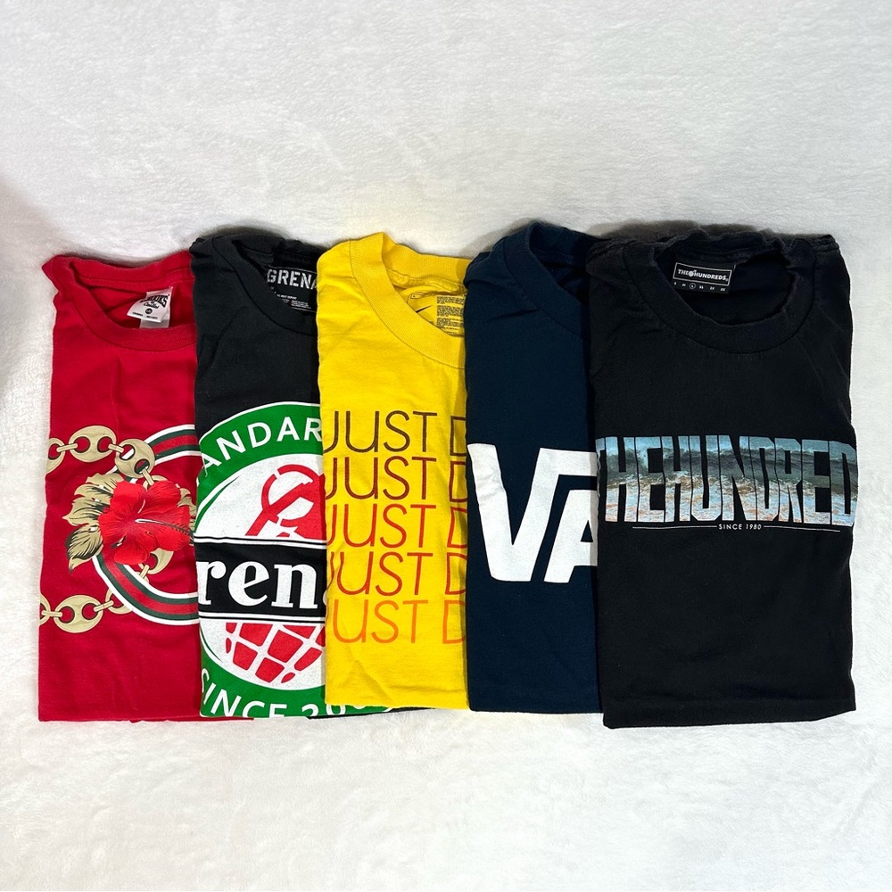 Men’s 5 Pack T-Shirt Bundle